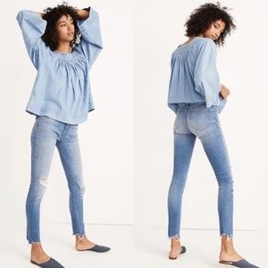 Madewell 9'' High-Rise Skinny- 28 .